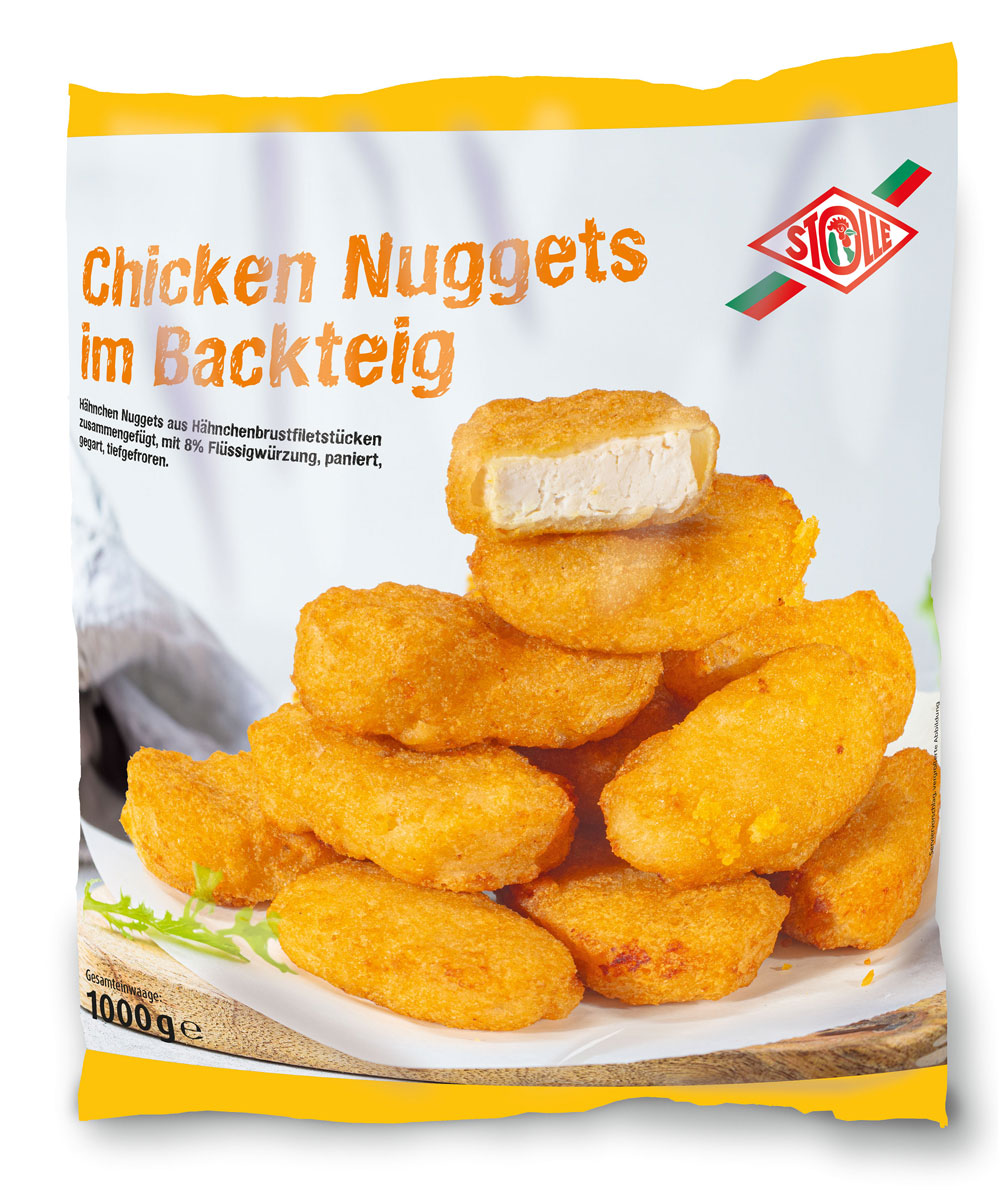 Chicken Nuggets im Backteig