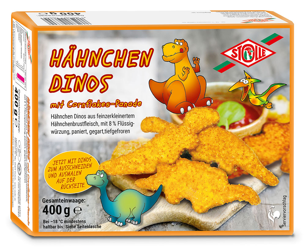 Hähnchen Dinos